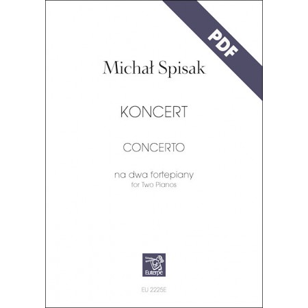 SPISAK, Michał - Koncert na 2 fortepiany (PDF)